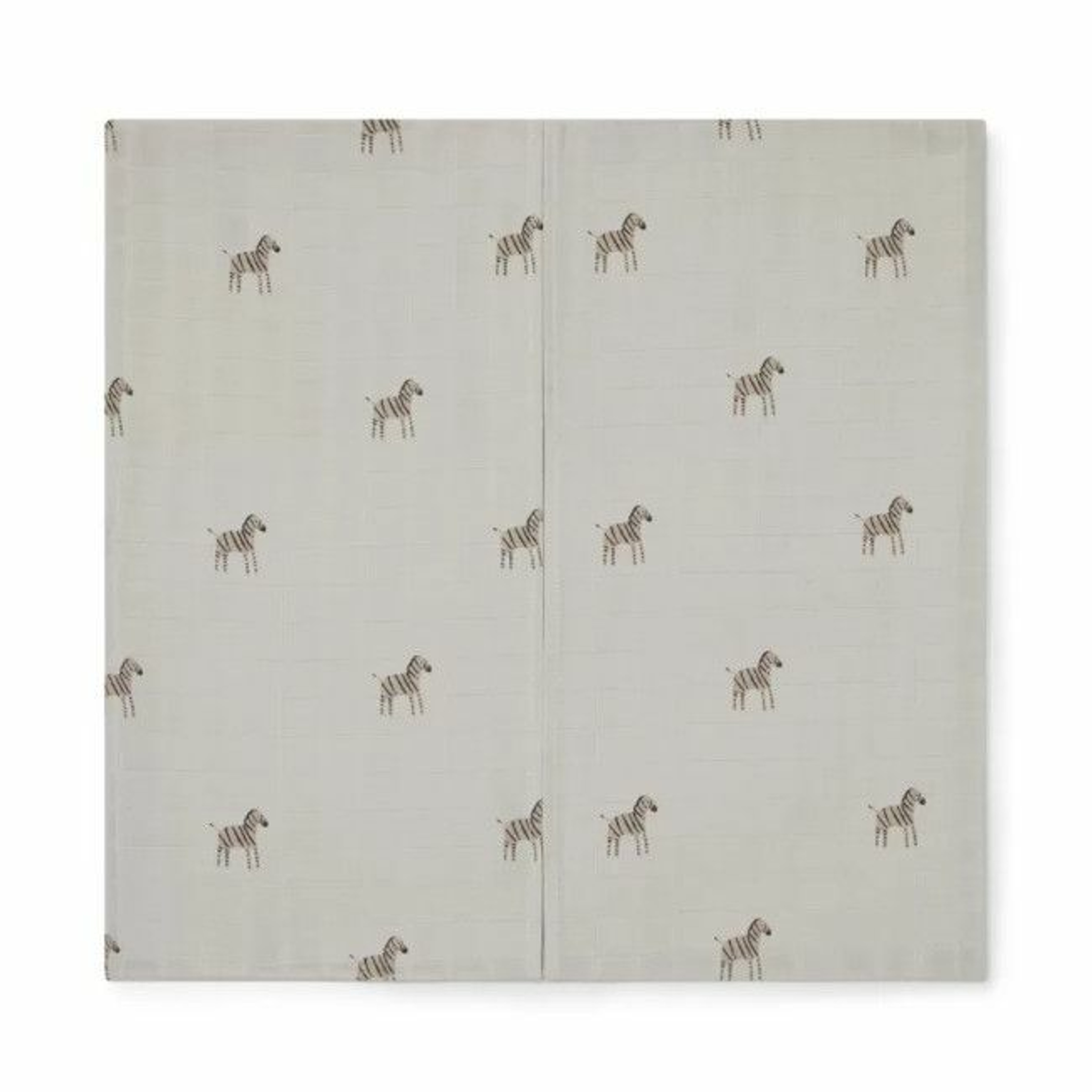 Gloop Muslin 100x100 Zebra GOFG051