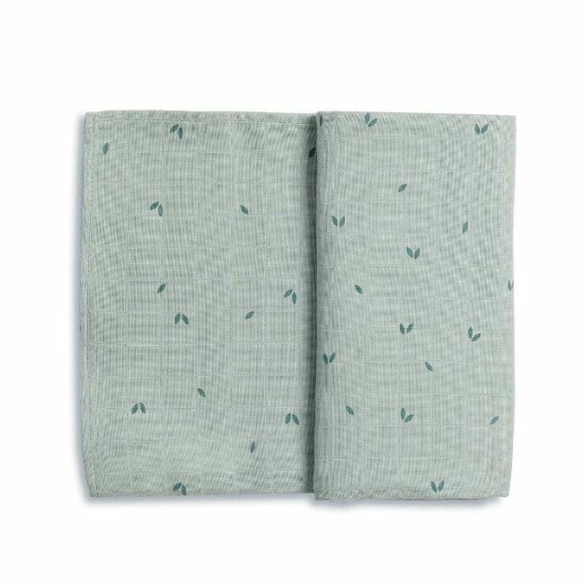 Gloop Muslin 70x70 Organic Green GOFT036