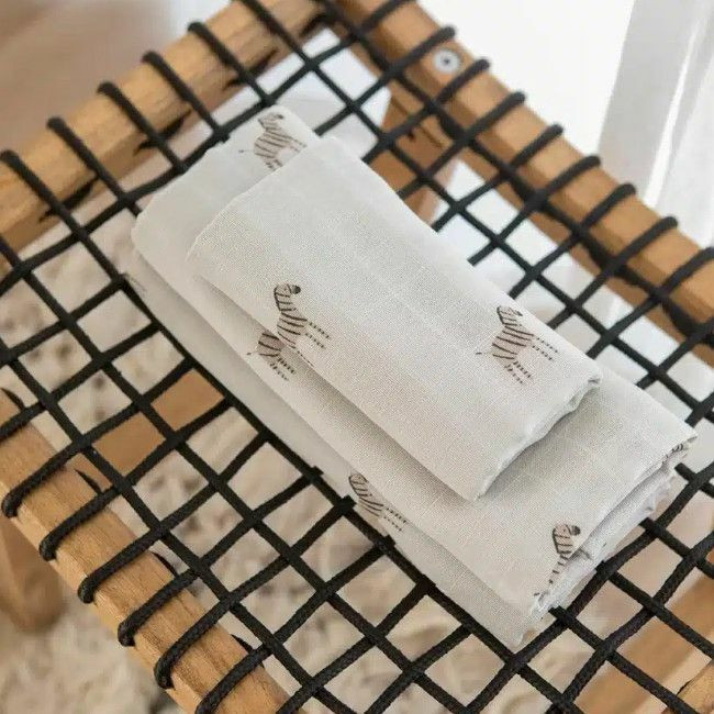 Gloop Fralda 70x70 Zebra GOFT051