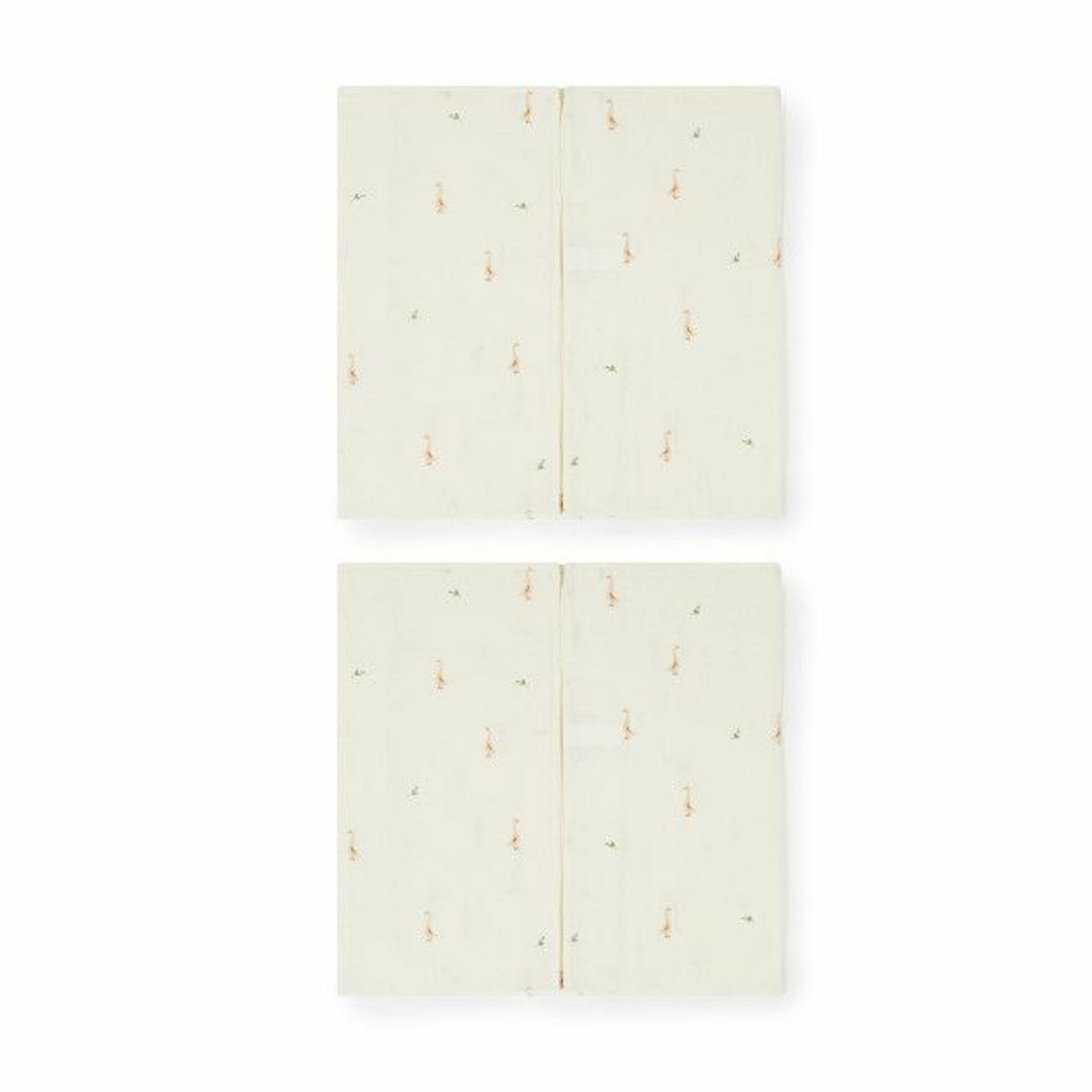 Gloop Pack of 2 Muslins 50x50 Farm GOPFN048