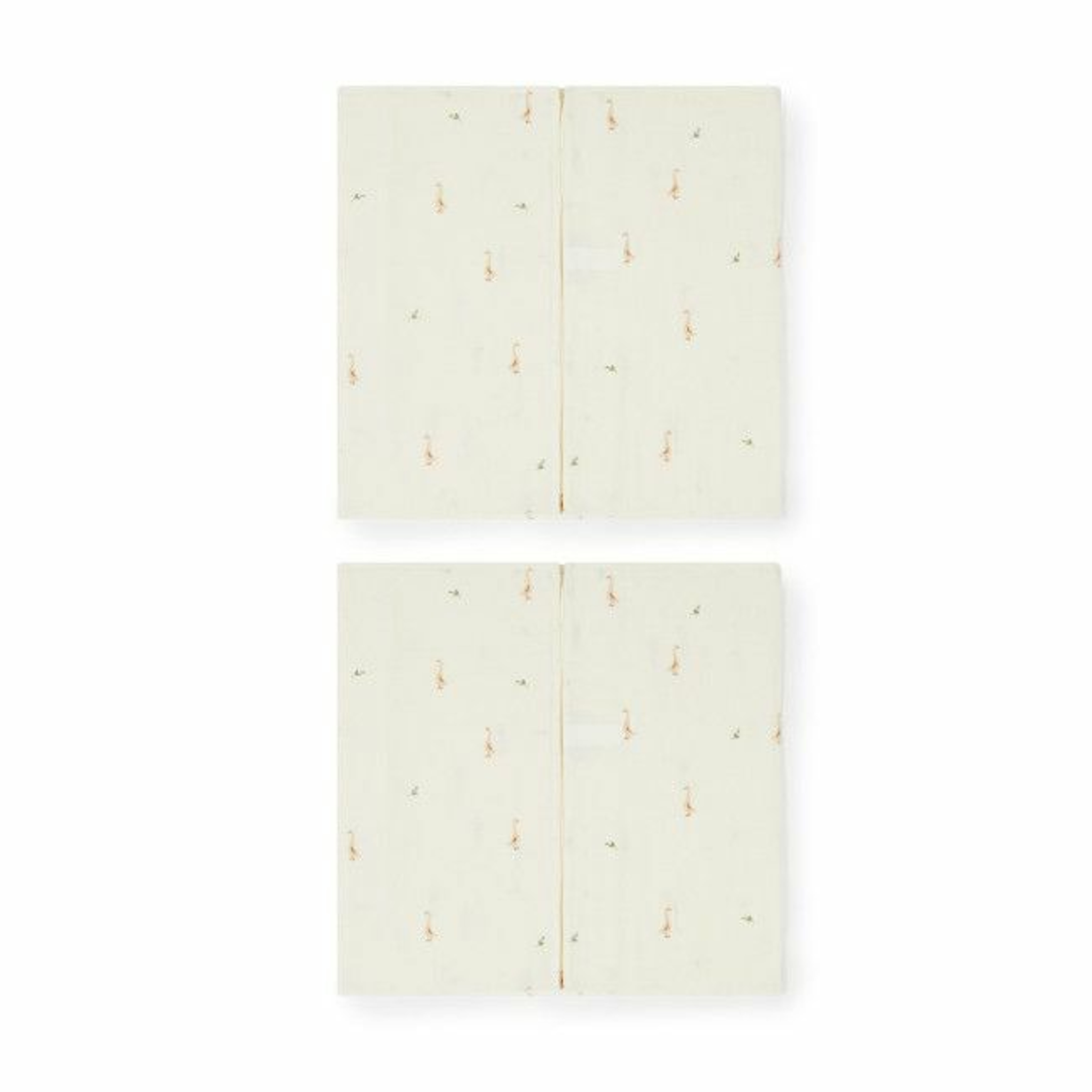 Gloop Pack of 2 Muslins 50x50 Farm GOPFN048