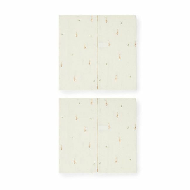 Gloop Pack of 2 Muslins 50x50 Farm GOPFN048