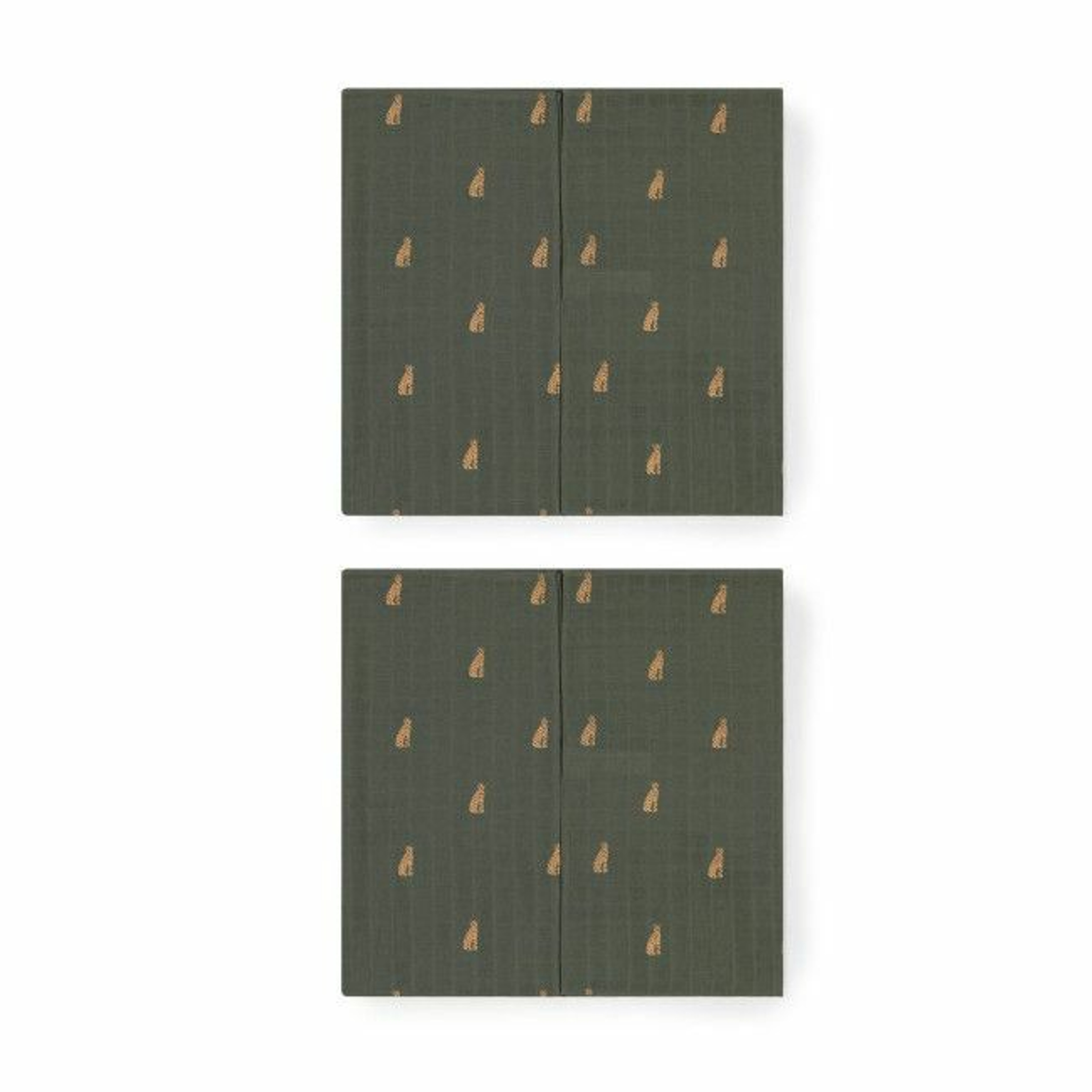 Gloop Pack of 2 Muslins 50x50 Savana GOPFN049