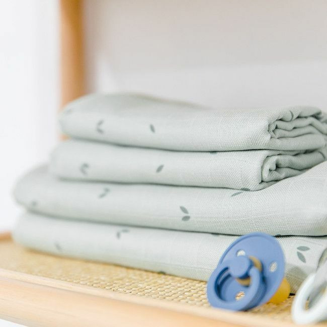 Gloop Pack de 2 Fraldas 70x70 Organic Green GOPFT036