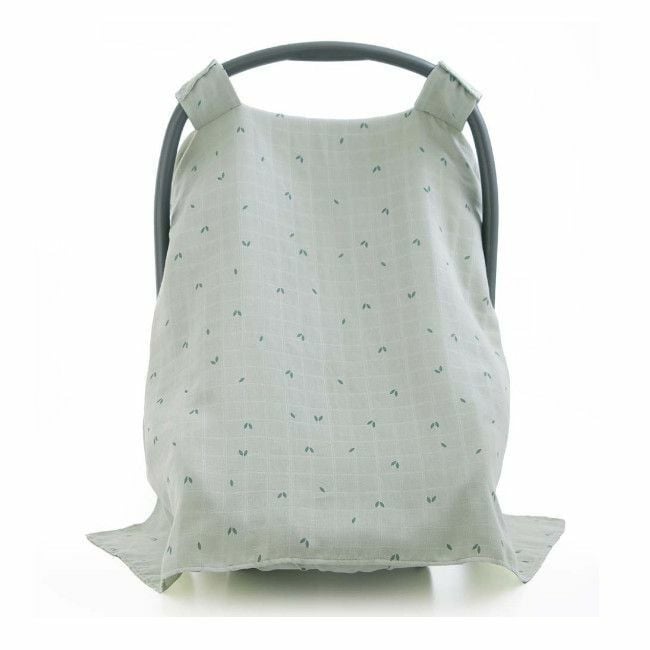Gloop Infant Car Seat Cover Organic Green GOP036