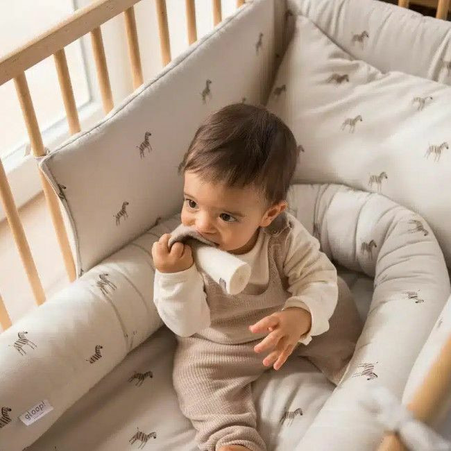 Gloop Resguardo de Cama 360x30 Zebra GORCC051