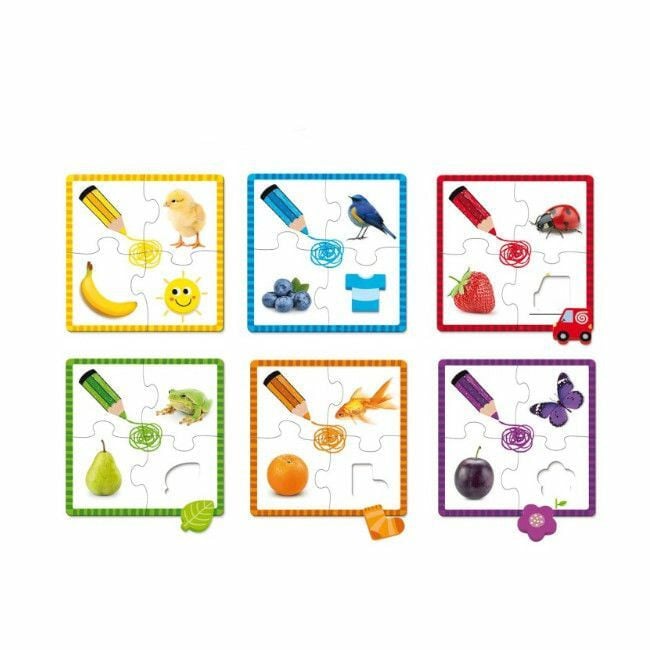 Goula 6 Colour Puzzles +2 Years 53475