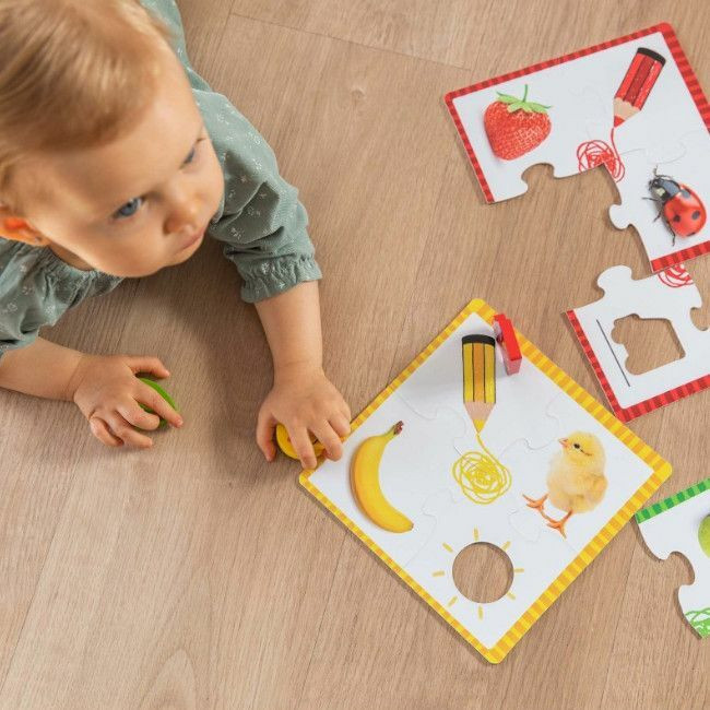 Goula 6 Puzzles Cores +2 Anos 53475