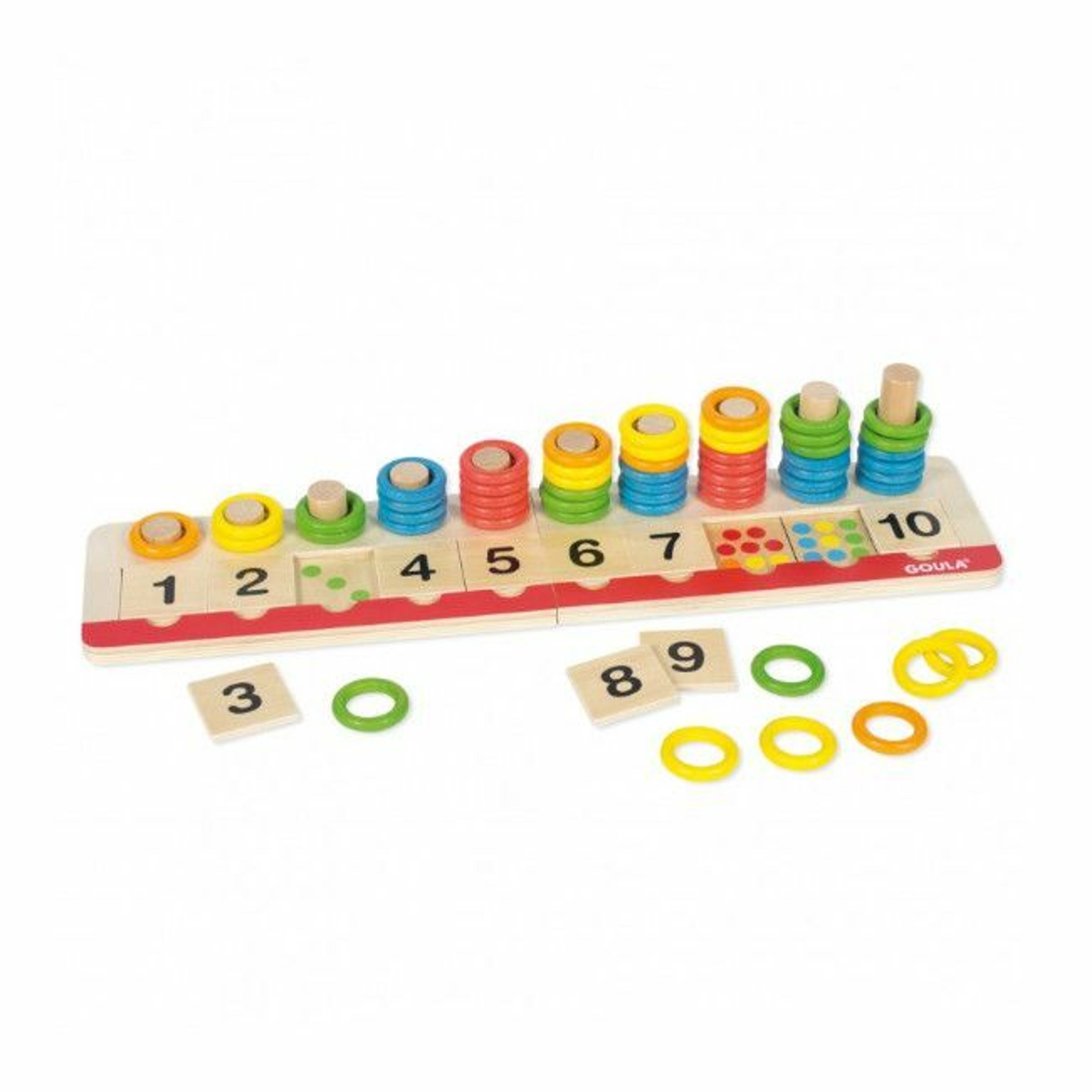 Goula Colour Rings Game +3 Years 55157