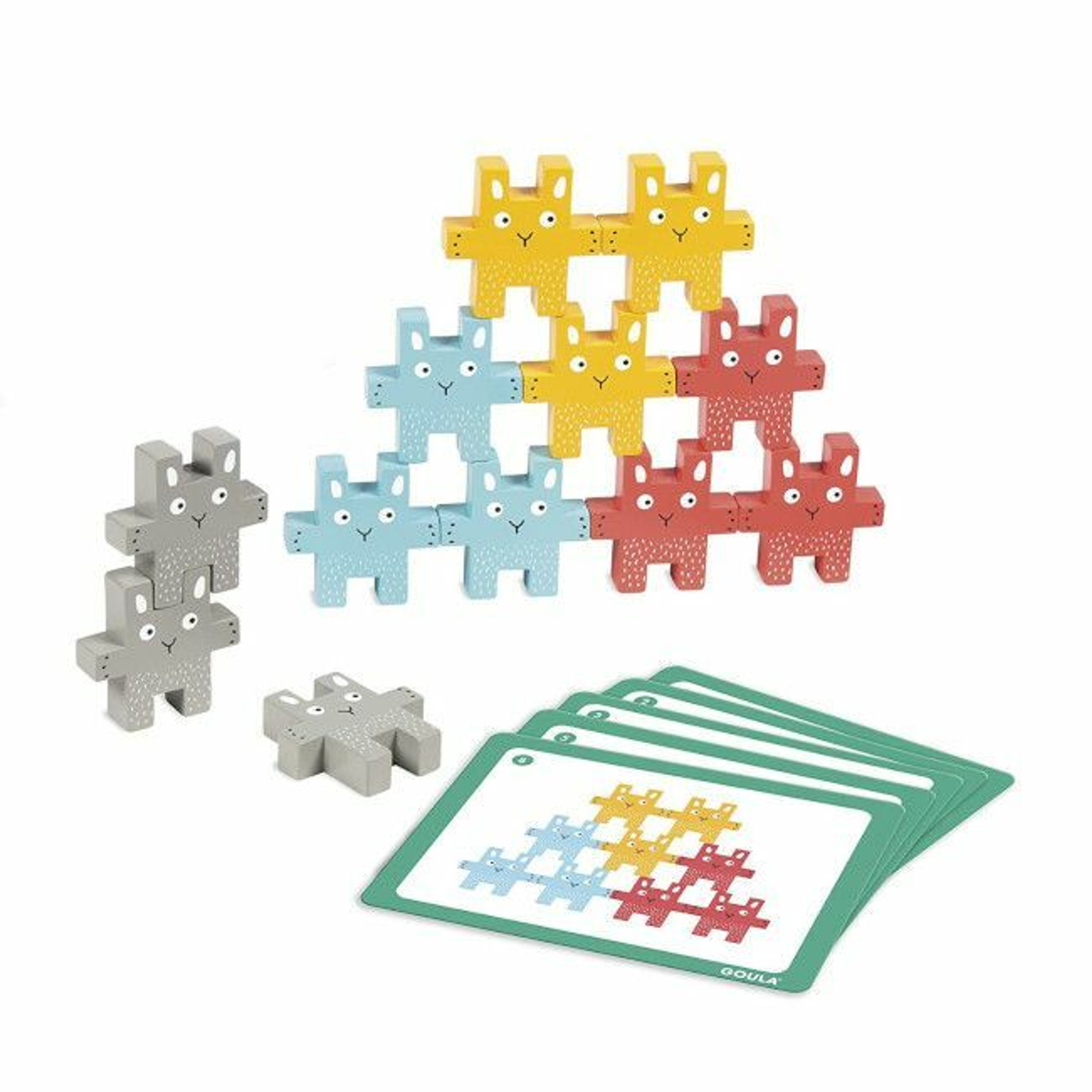 Goula Stacking Rabbits Game +2 Years 55243