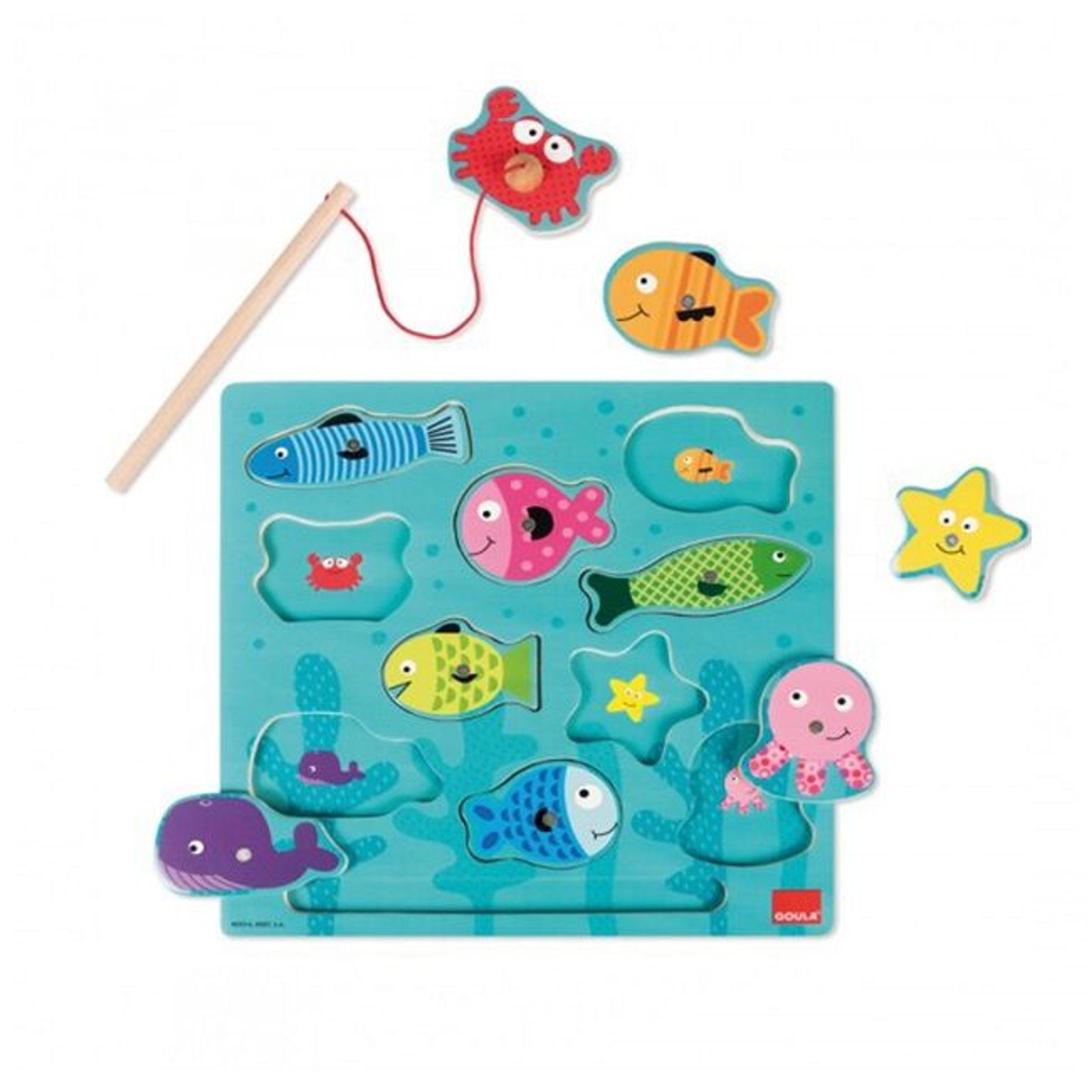Goula Puzzle Magnético Pesca +24M 53131