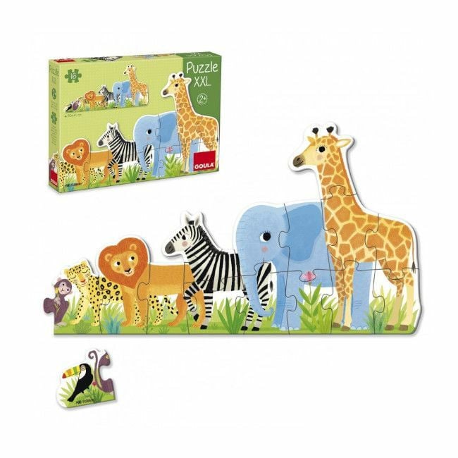 Goula Puzzle XXL Selva De Pequeno a Grande +2 Anos 53426