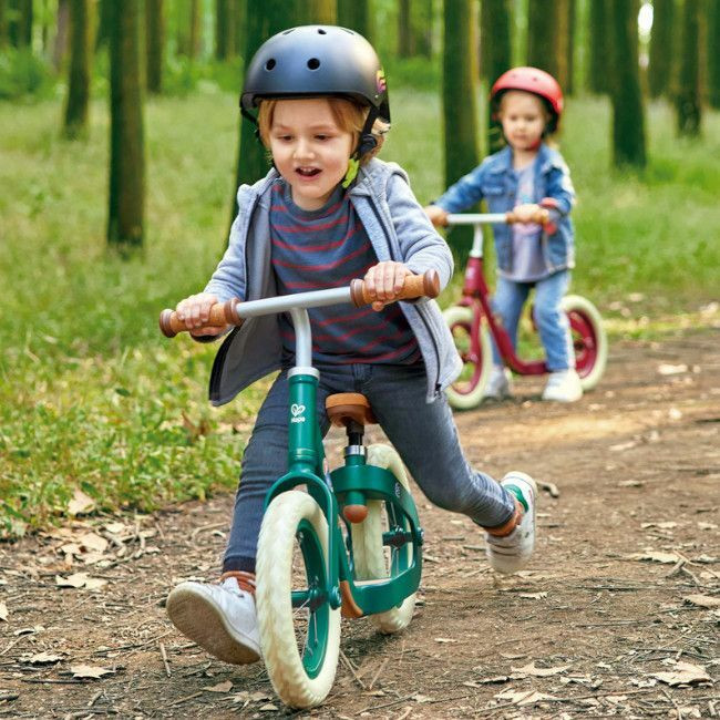 Hape Bicicleta de Equilíbrio Get Up & Go Verde +3 Anos E1090