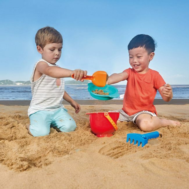 Hape Conjunto de Brinquedos de Praia +18M E4056
