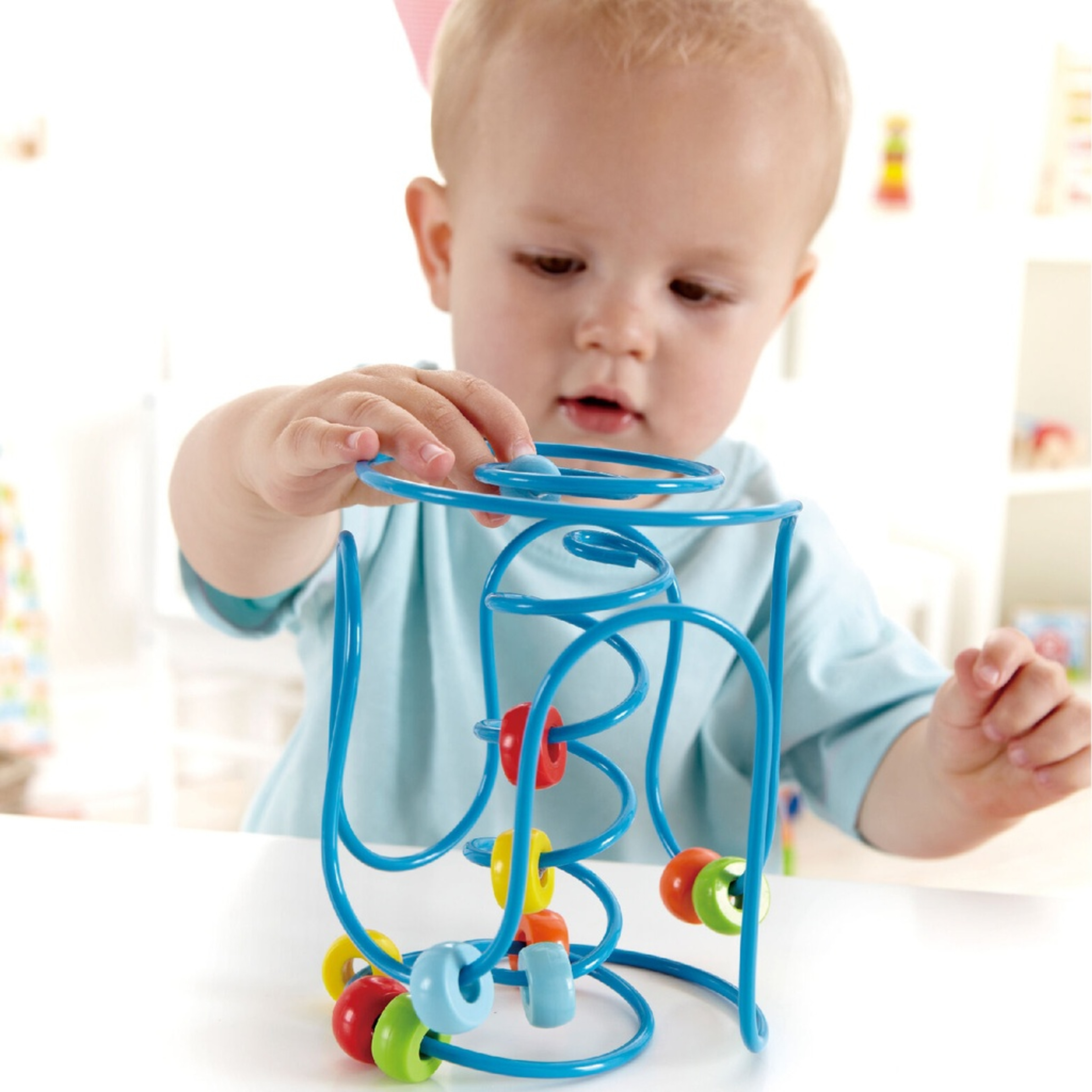 Hape Labirinto de Missangas Spring-a-Ling +6M E1800