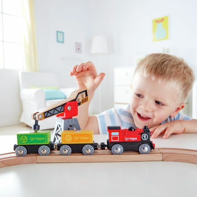 Hape Pista de Comboio de Carga +3 Anos E3731