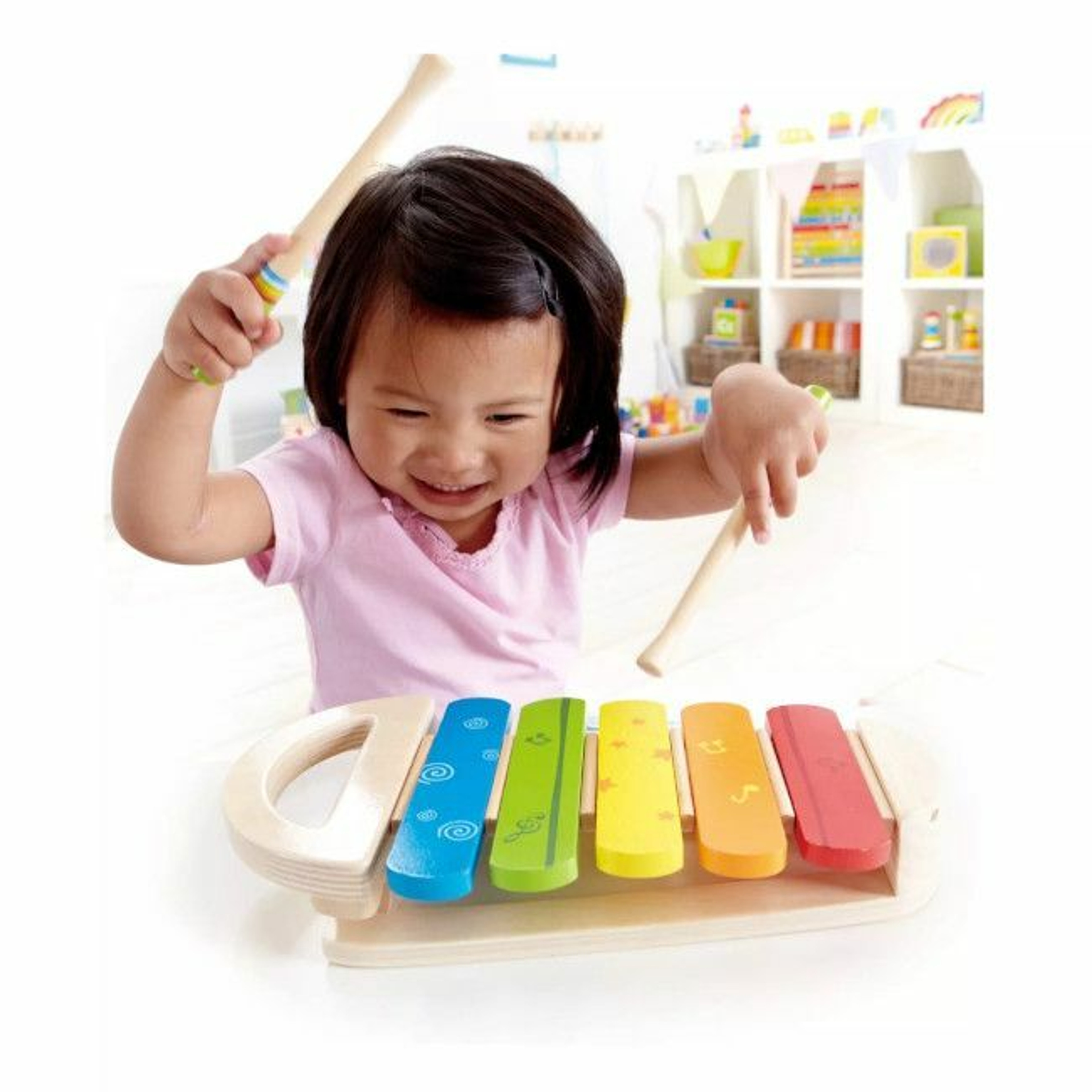 Hape Xilofone Arco-Íris +12M E0606
