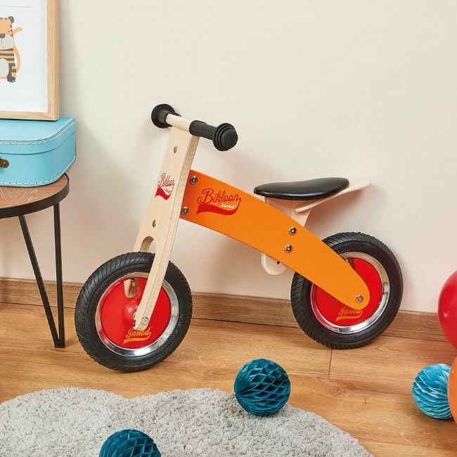 Janod Bicicleta de Equilíbrio Bikloon Laranja/Vermelho +2 Anos J03263