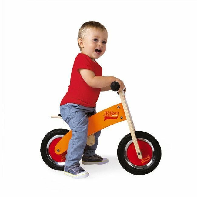 Janod Bicicleta de Equilíbrio Bikloon Laranja/Vermelho +2 Anos J03263