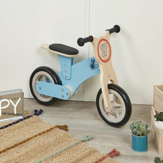Janod Bicicleta de Equilíbrio Bikloon Pequeno Piloto +2 Anos J03285