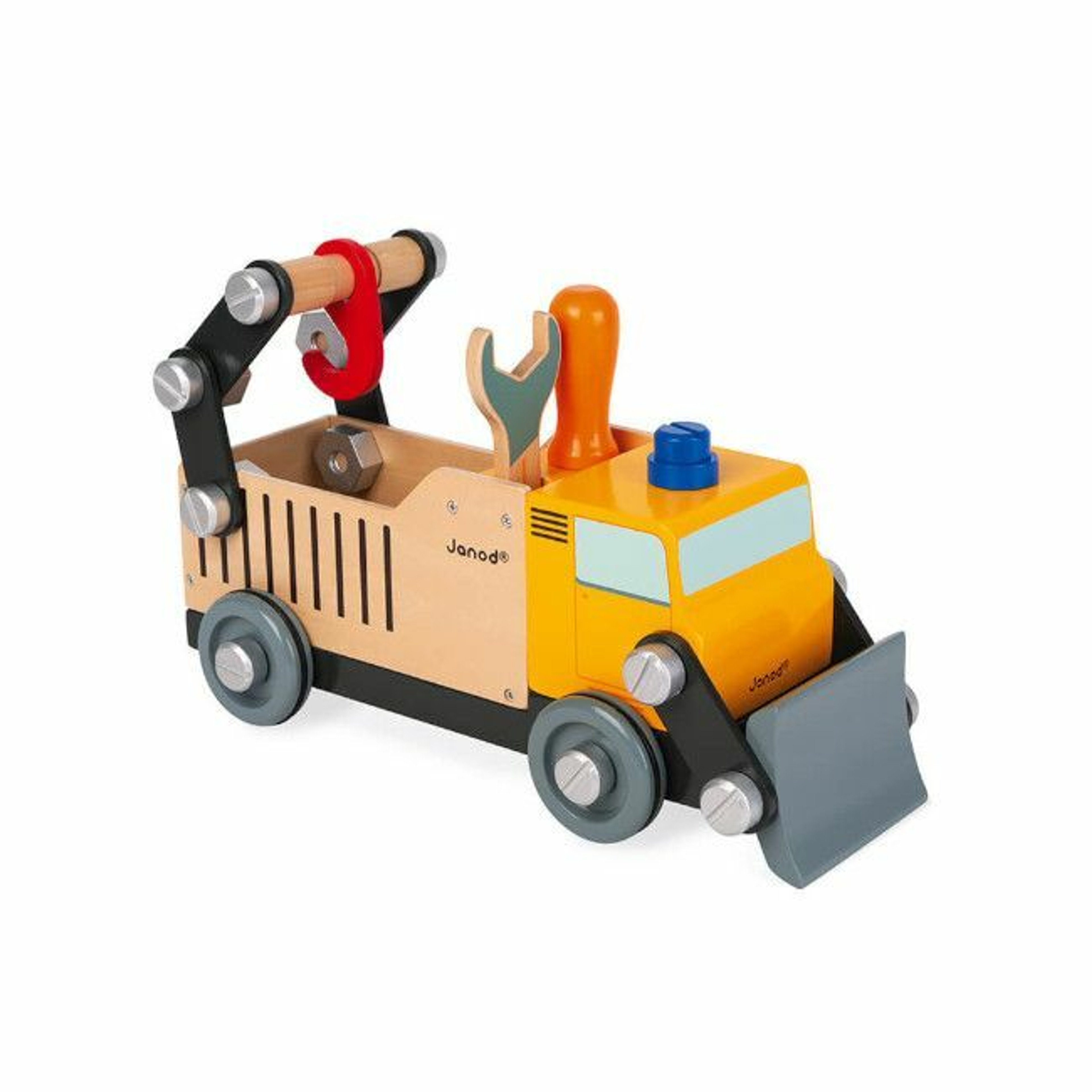 Janod Brico'Kids Construction Toy Truck +3 Years J06470