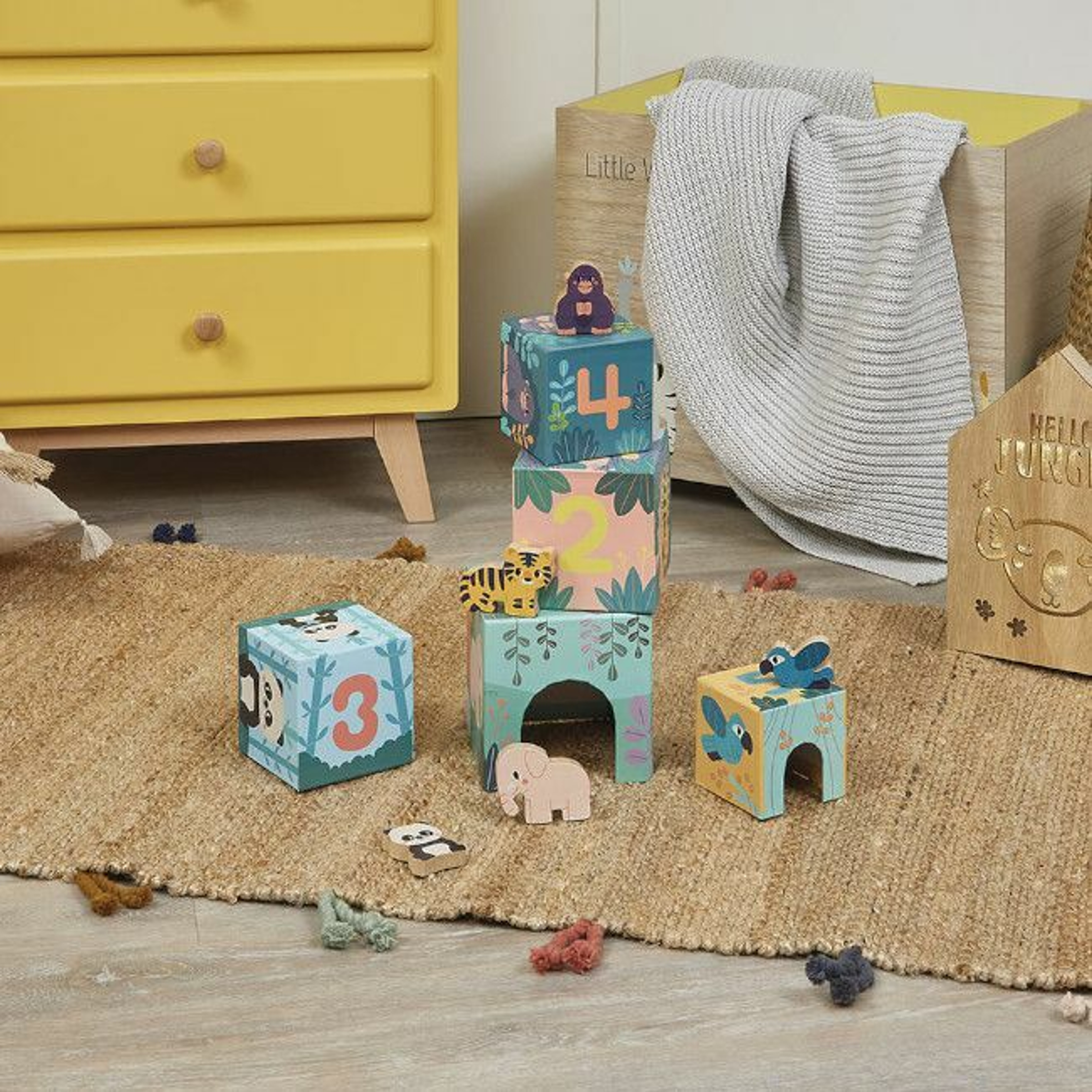 Janod Brinquedo de Empilhar Animais WWF +12M J08623