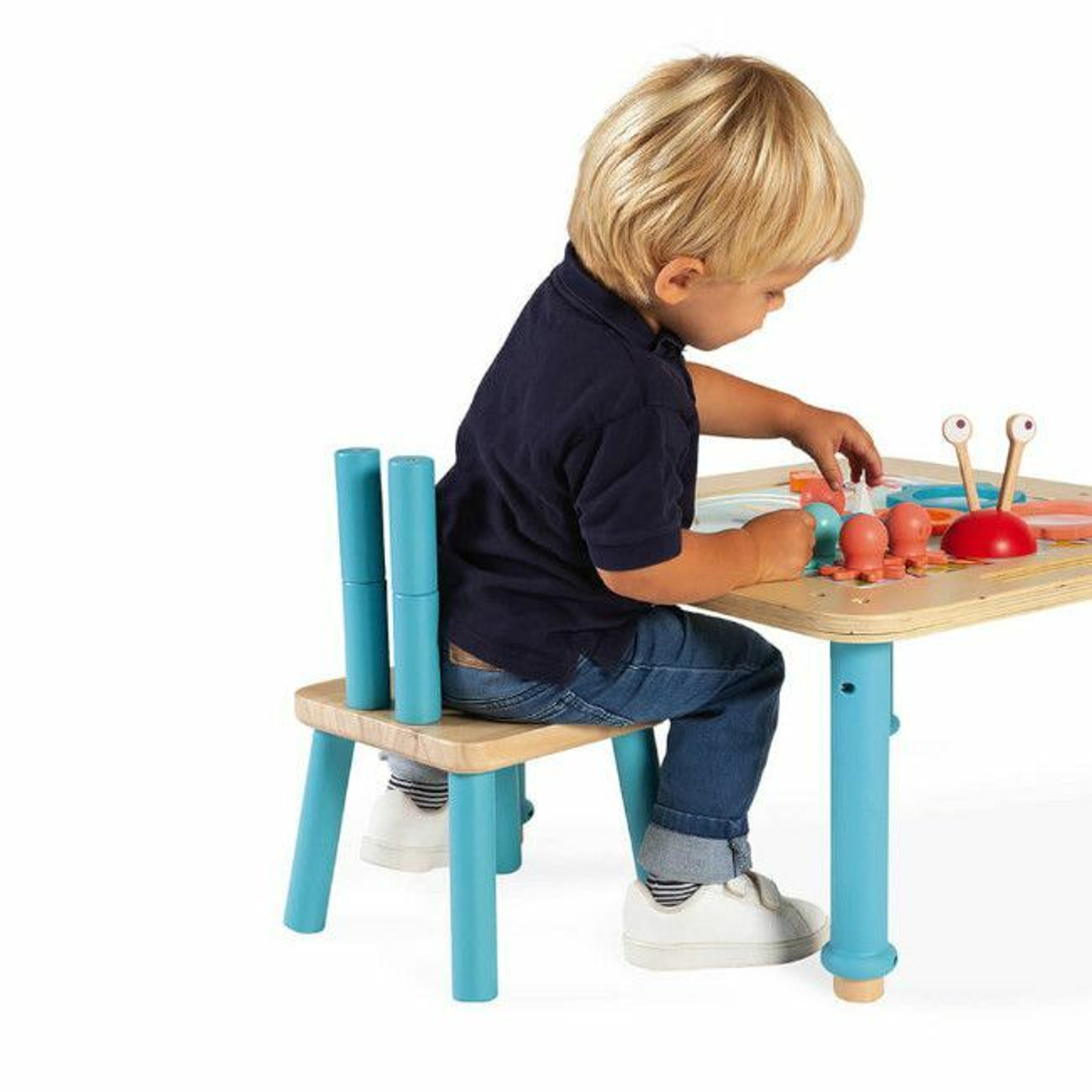 Janod Cadeira Ajustável em Madeira +18M J08043