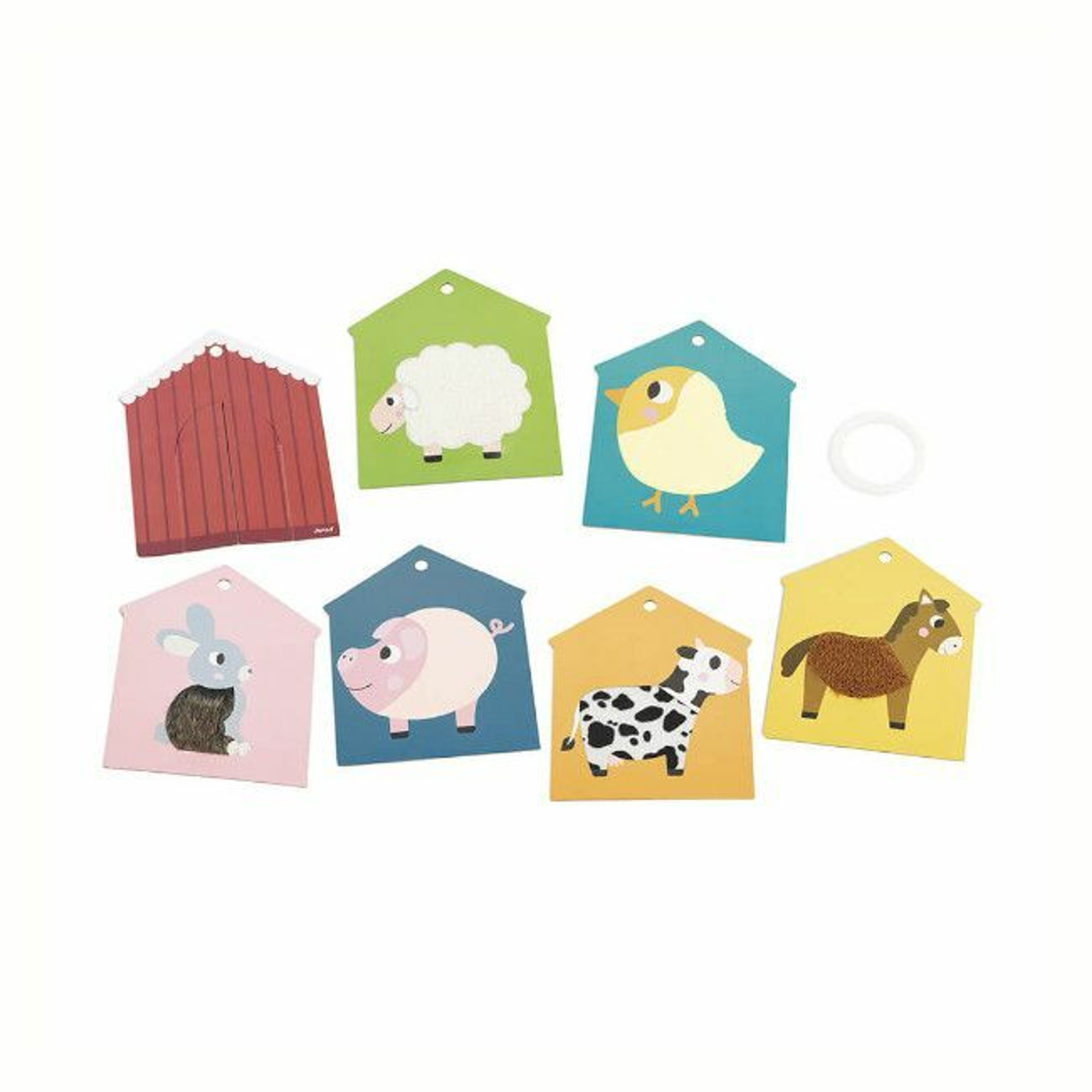 Janod Cartões com Textura Quinta +12M J02692