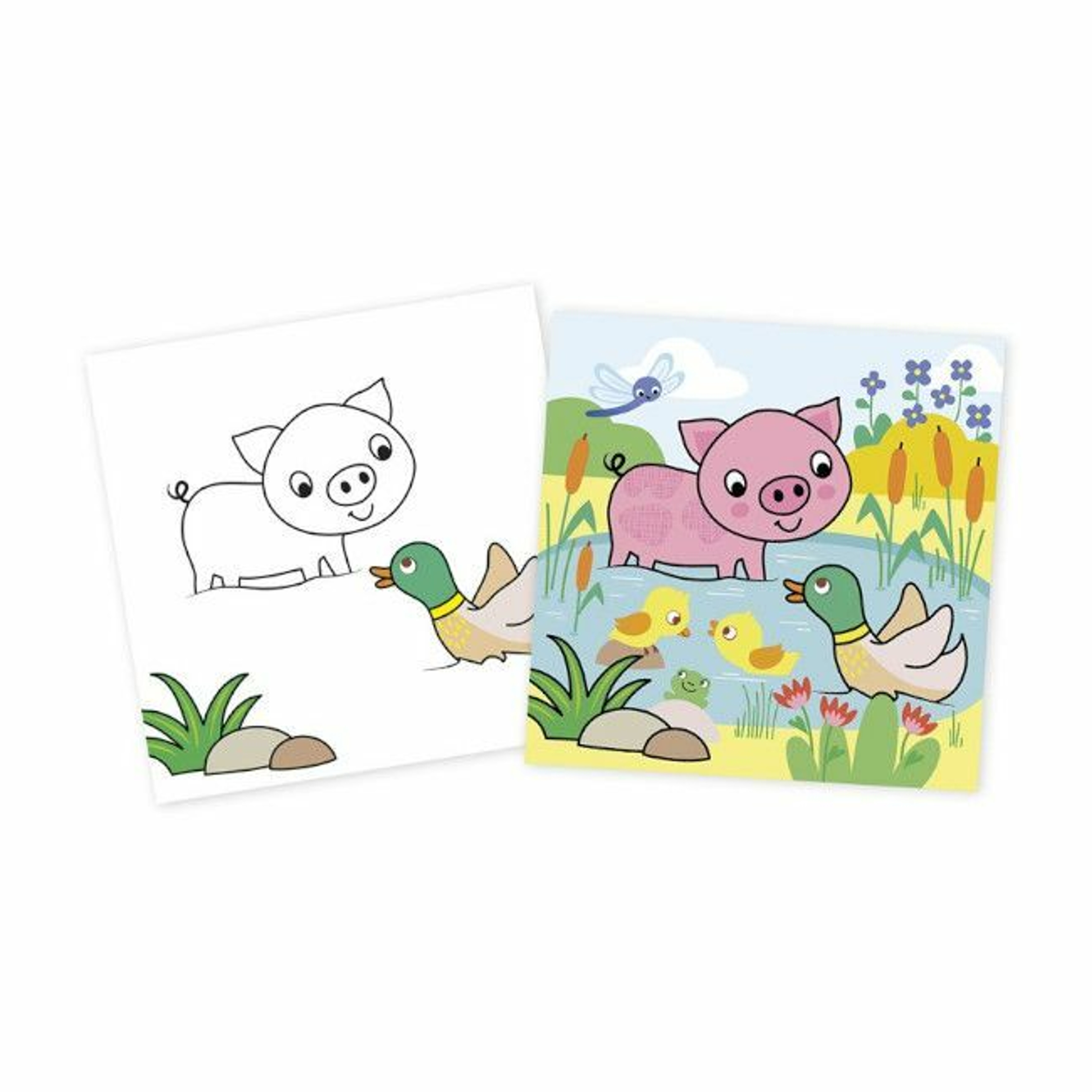 Janod Conjunto de Atividades Artísticas Animais +3 Anos J07746