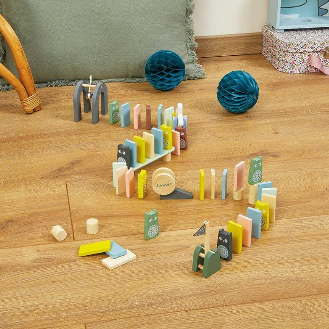 Janod Dominó em Madeira Sweet Cocoon +3 Anos J04404