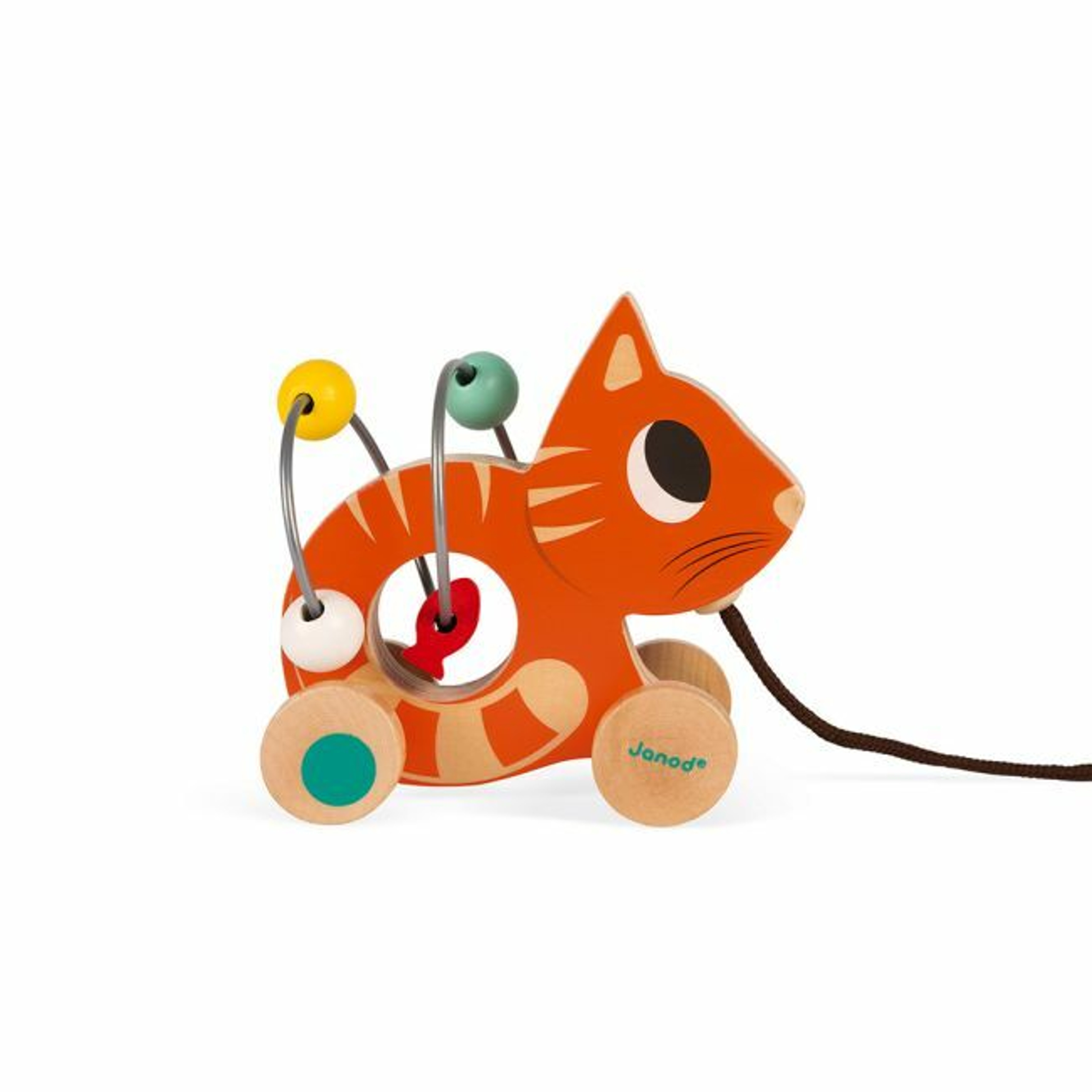 Janod Gatinho a Cordel com Arco e Missangas +12M J08252