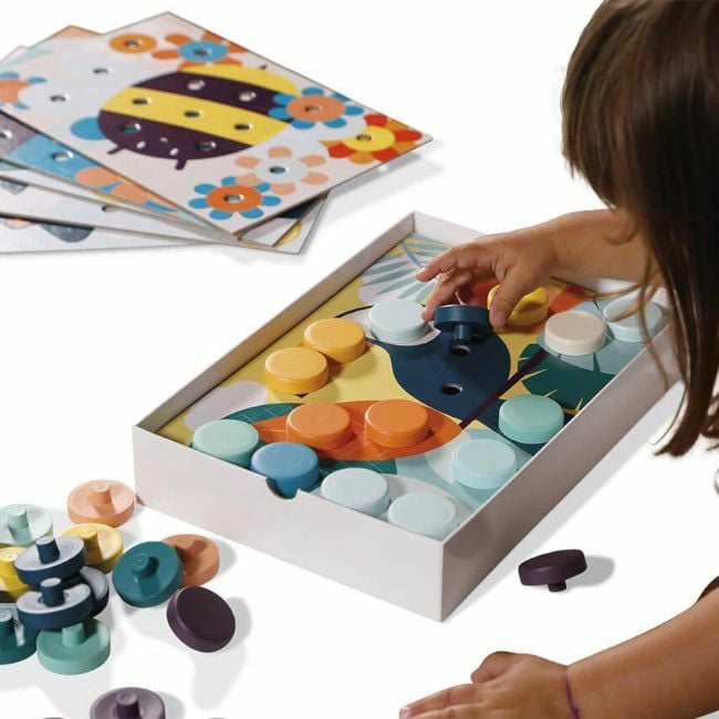 Janod Jogo Os Meus Primeiros Mosaicos em Madeira +2 Anos J08277