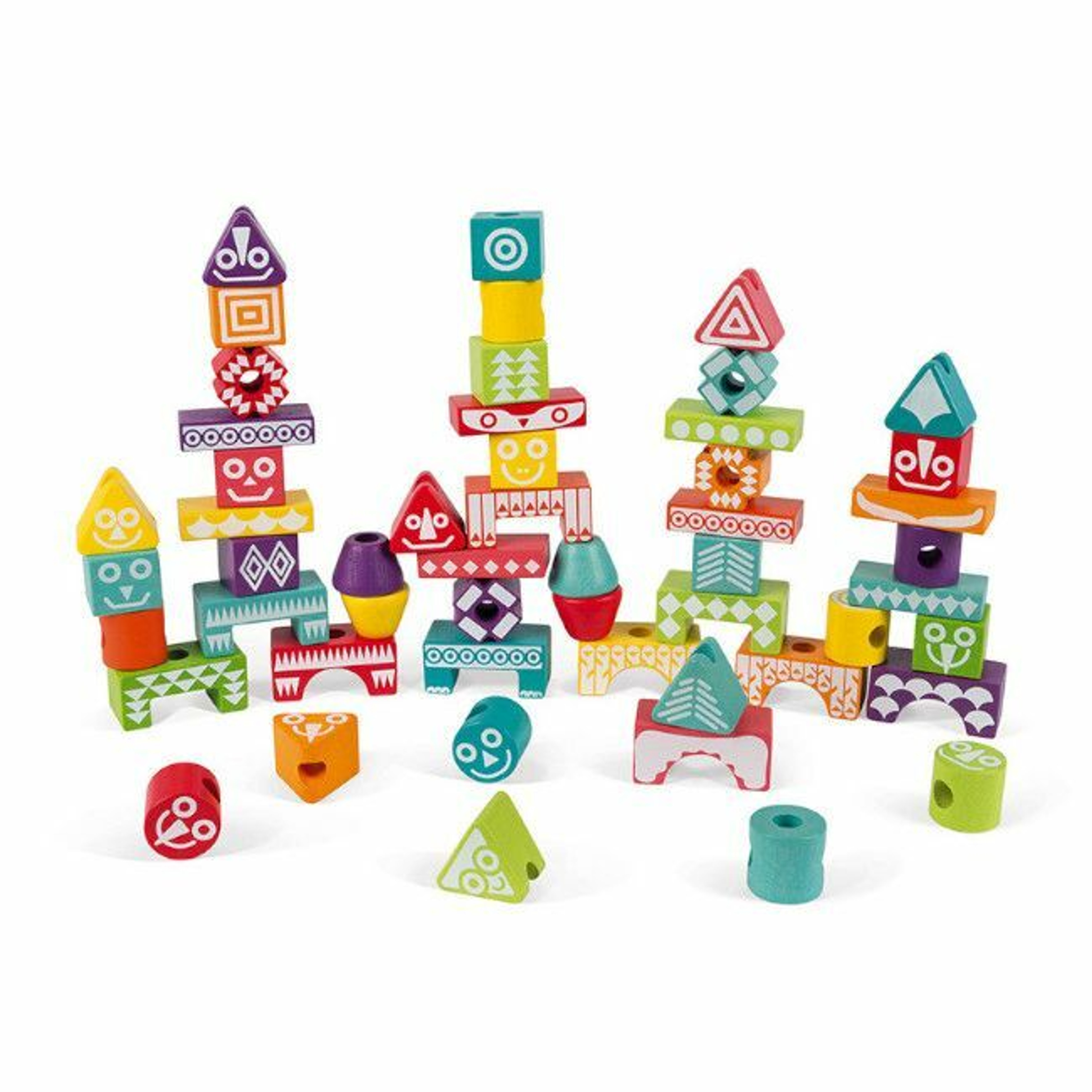 Janod Jogo de 52 Peças Edutotem +3 Anos J05331