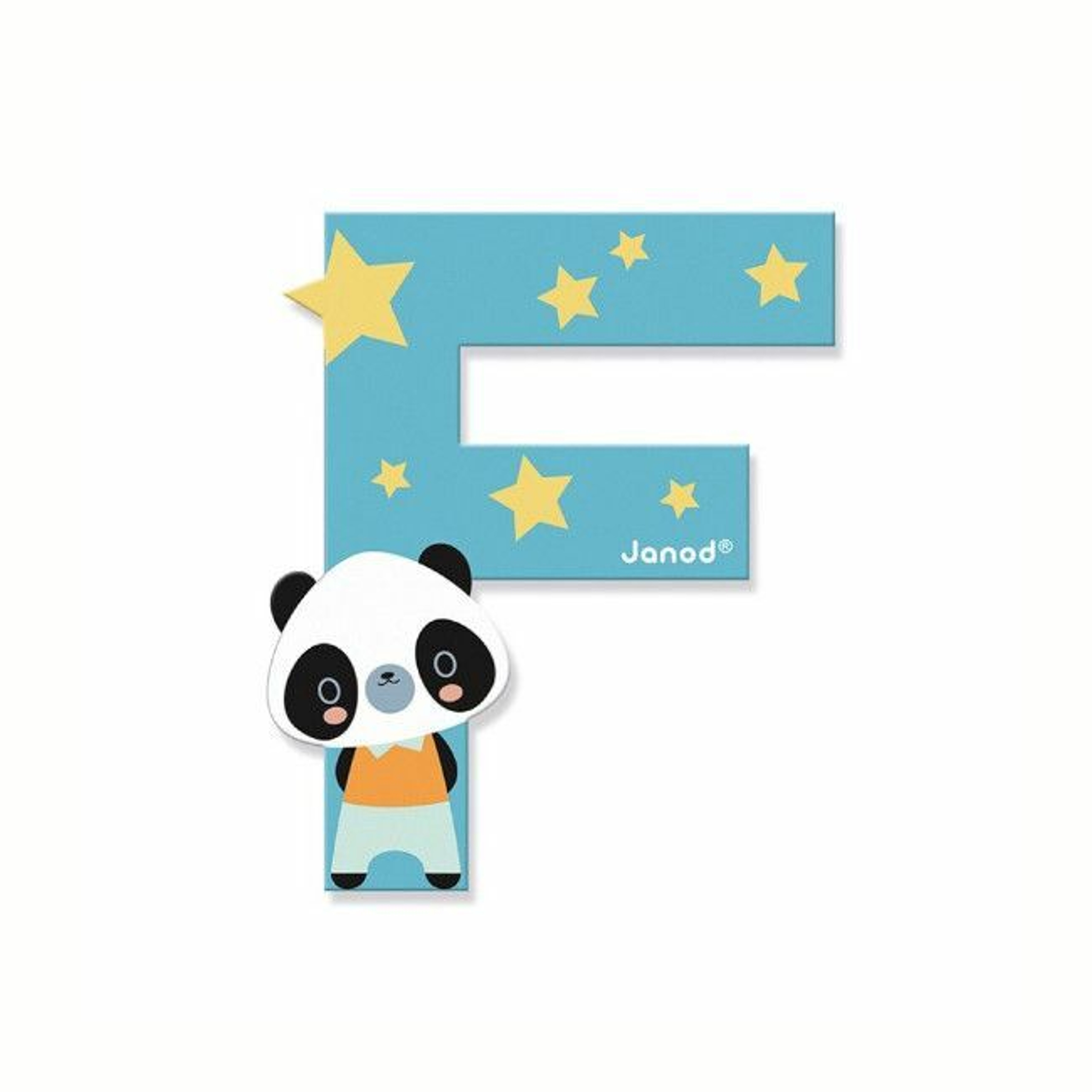 Janod Pure Wooden Decorative Letter F J05170