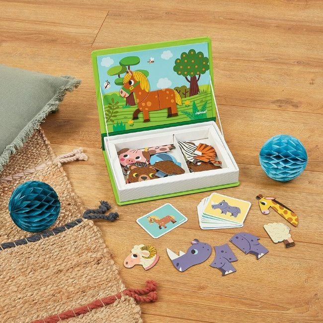 Janod Livro Magnético Magneti'book Animais +3 Anos J02723
