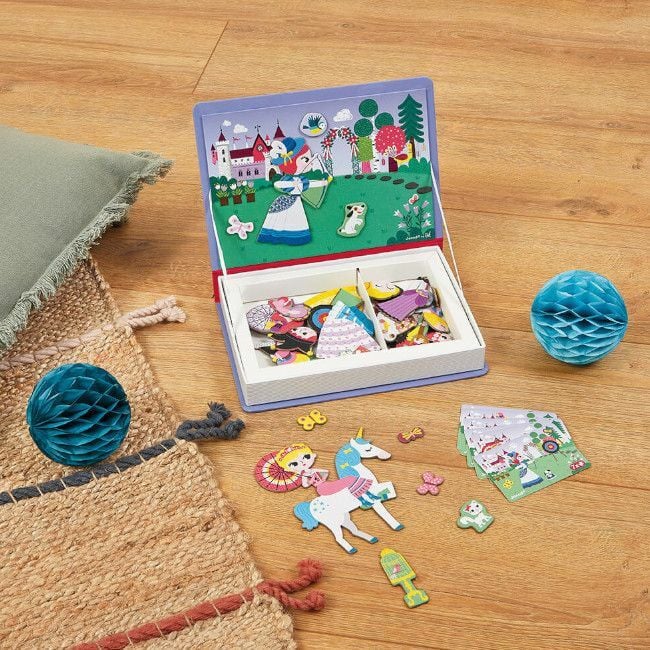 Janod Livro Magnético Magneti'book Princesas +3 Anos J02725