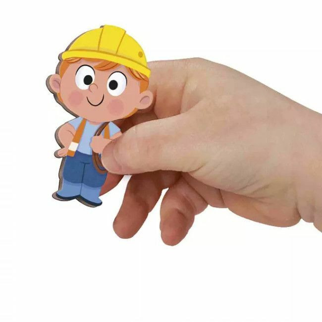 Janod Livro Magnético Magneti'stories Construção +3 Anos J05454