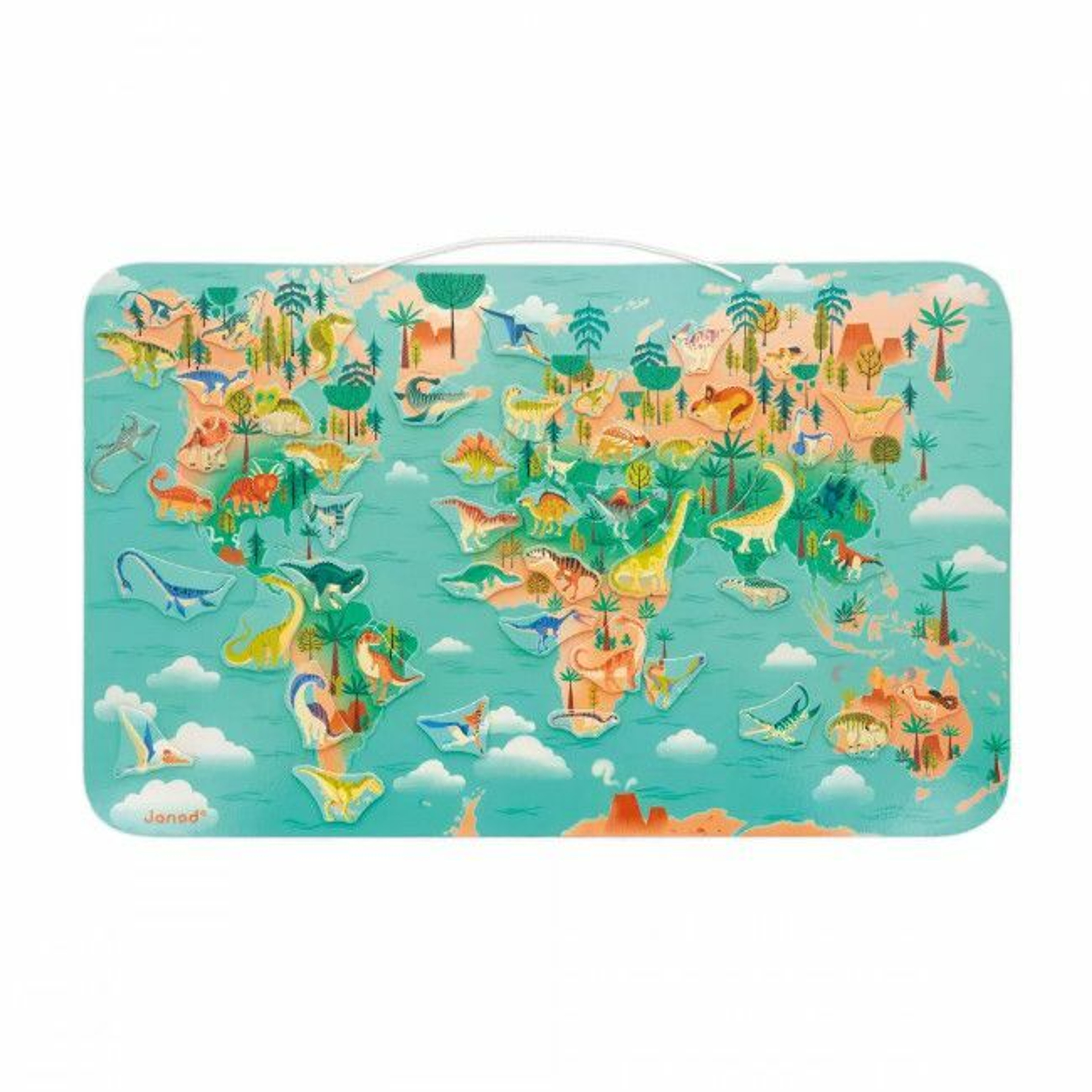 Janod Planisfério Magnético Dino +7 Anos J05836