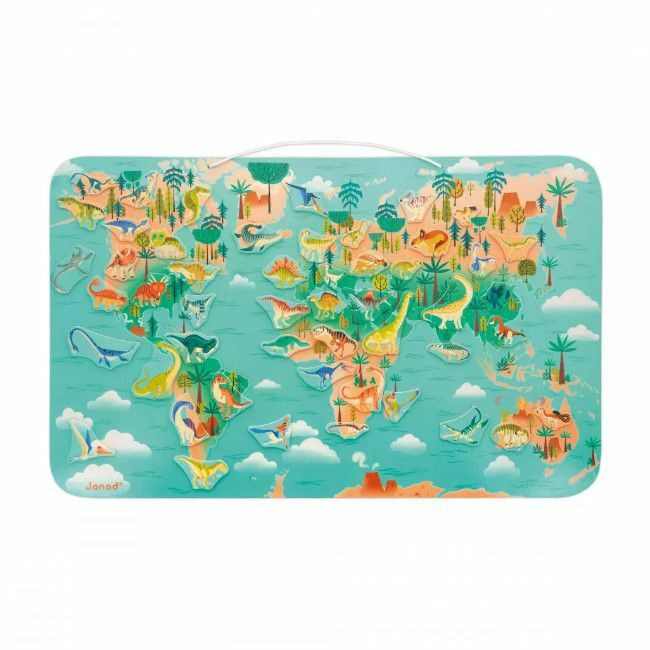 Janod Planisfério Magnético Dino +7 Anos J05836