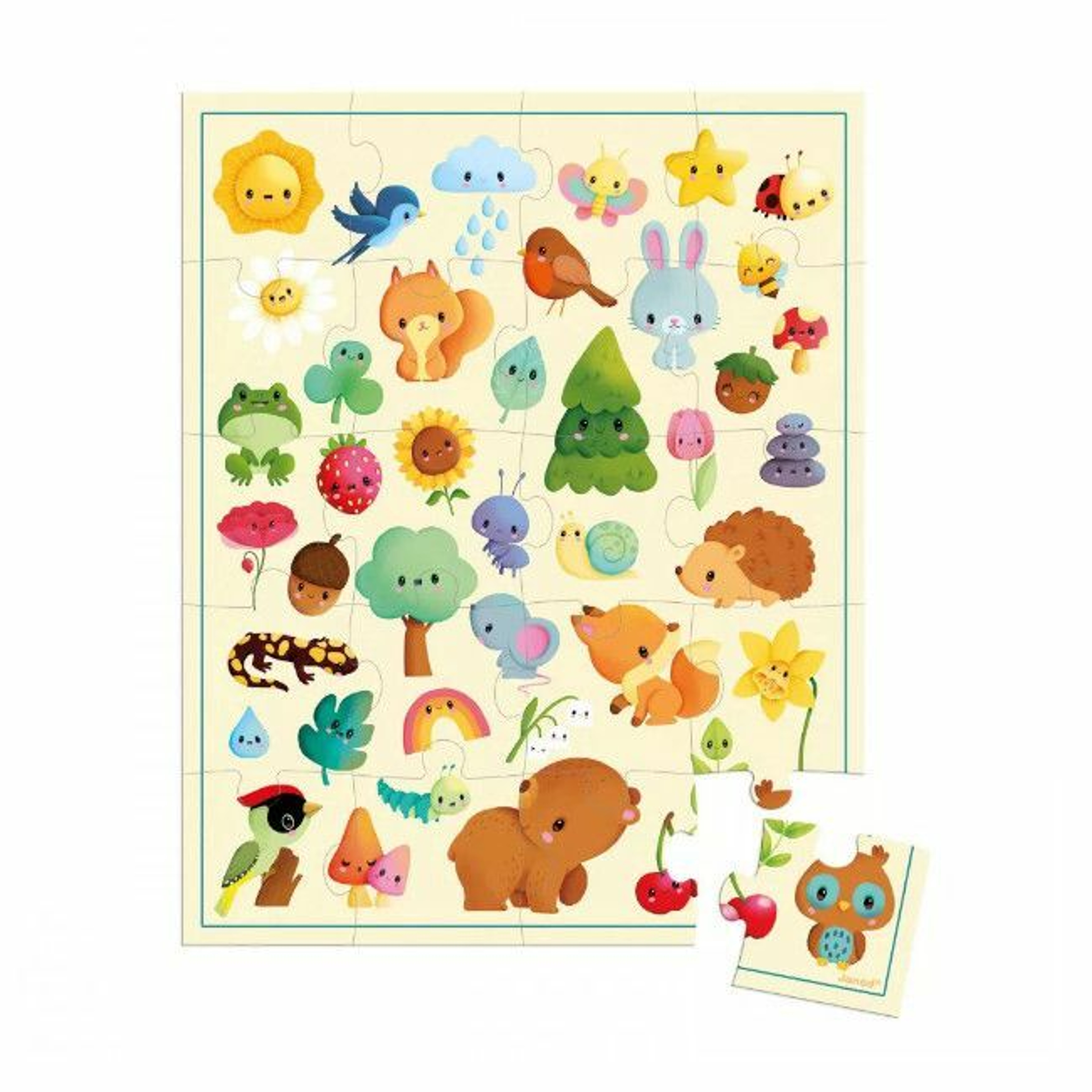 Janod 20-Piece Puzzle Nature +2 Years J02574