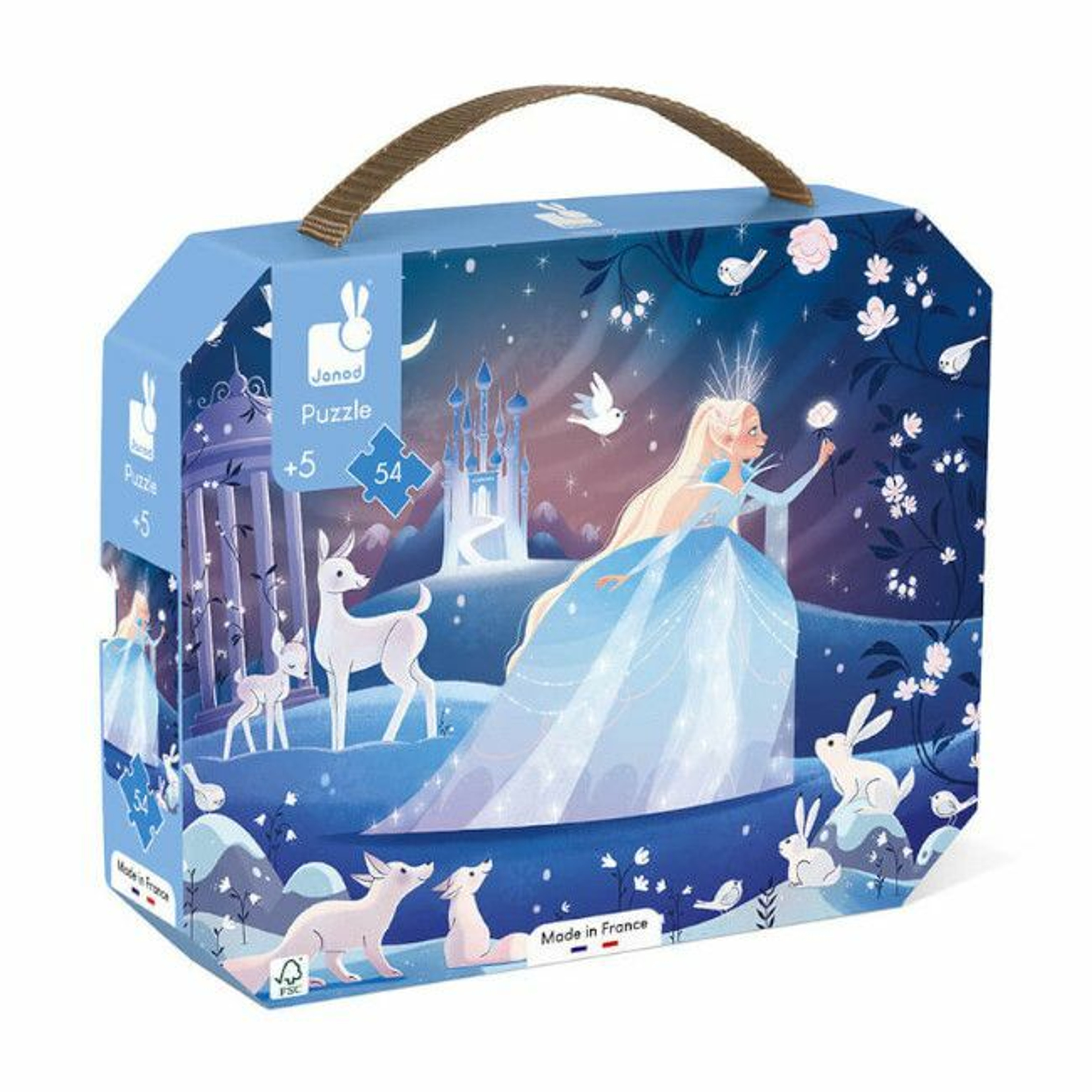 Janod Puzzle 54 Peças Encanto Gelado +5 Anos J02665