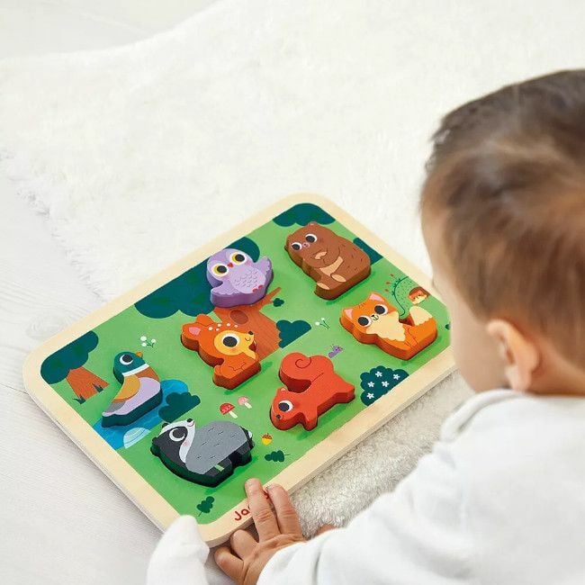 Janod Puzzle Chunky Floresta +18M J07123