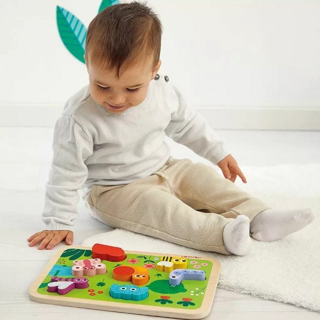 Janod Puzzle Chunky Jardim +18M J07120