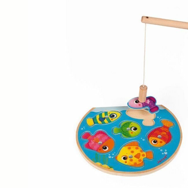 Janod Puzzle Magnético/Jogo de Pesca Speedy Fish +18M J07088