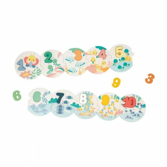 Janod Puzzle Os Meus Primeiros Números Pure +2 Anos J08042
