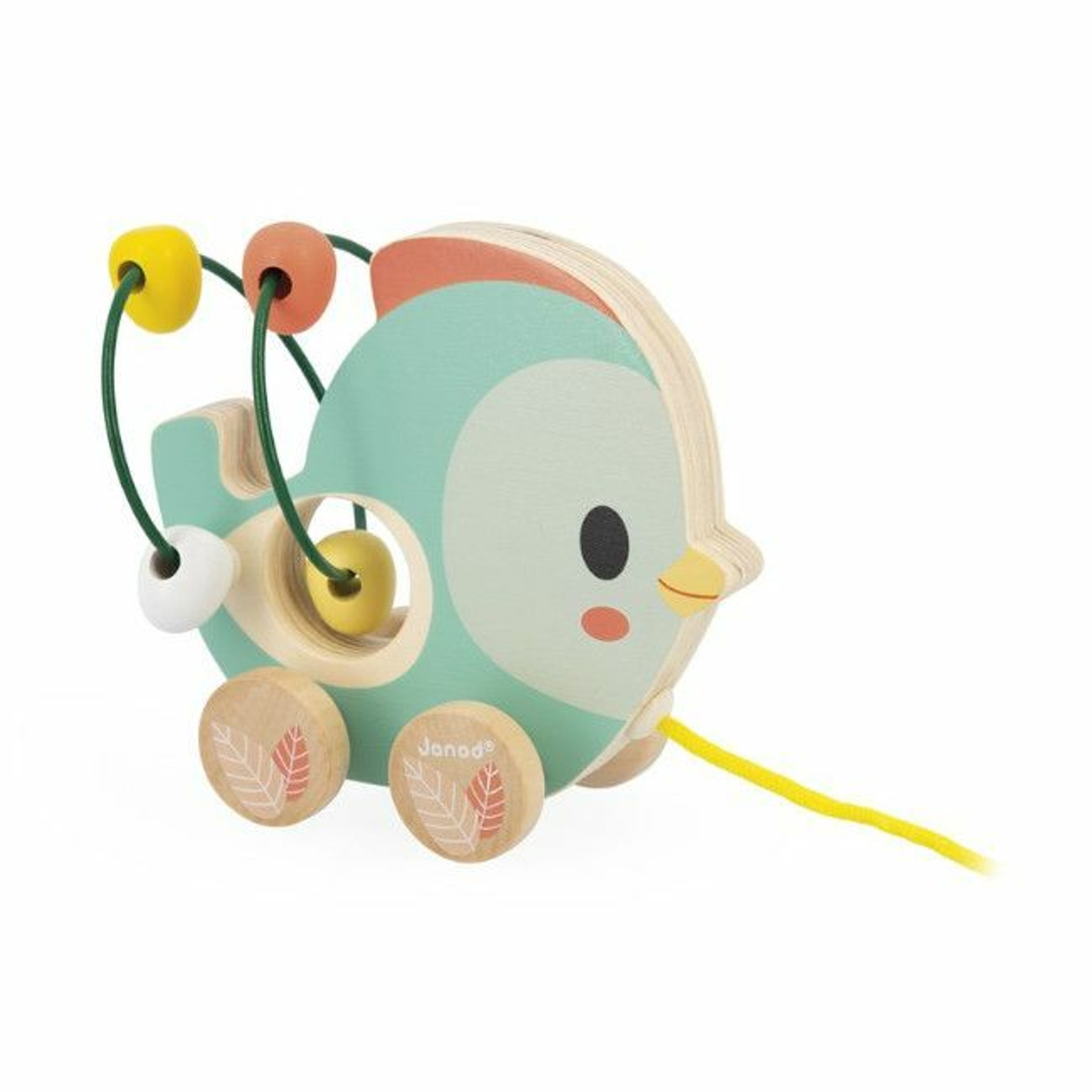 Janod Pure BabyLoopings Pull-Along Bird +12M J08231