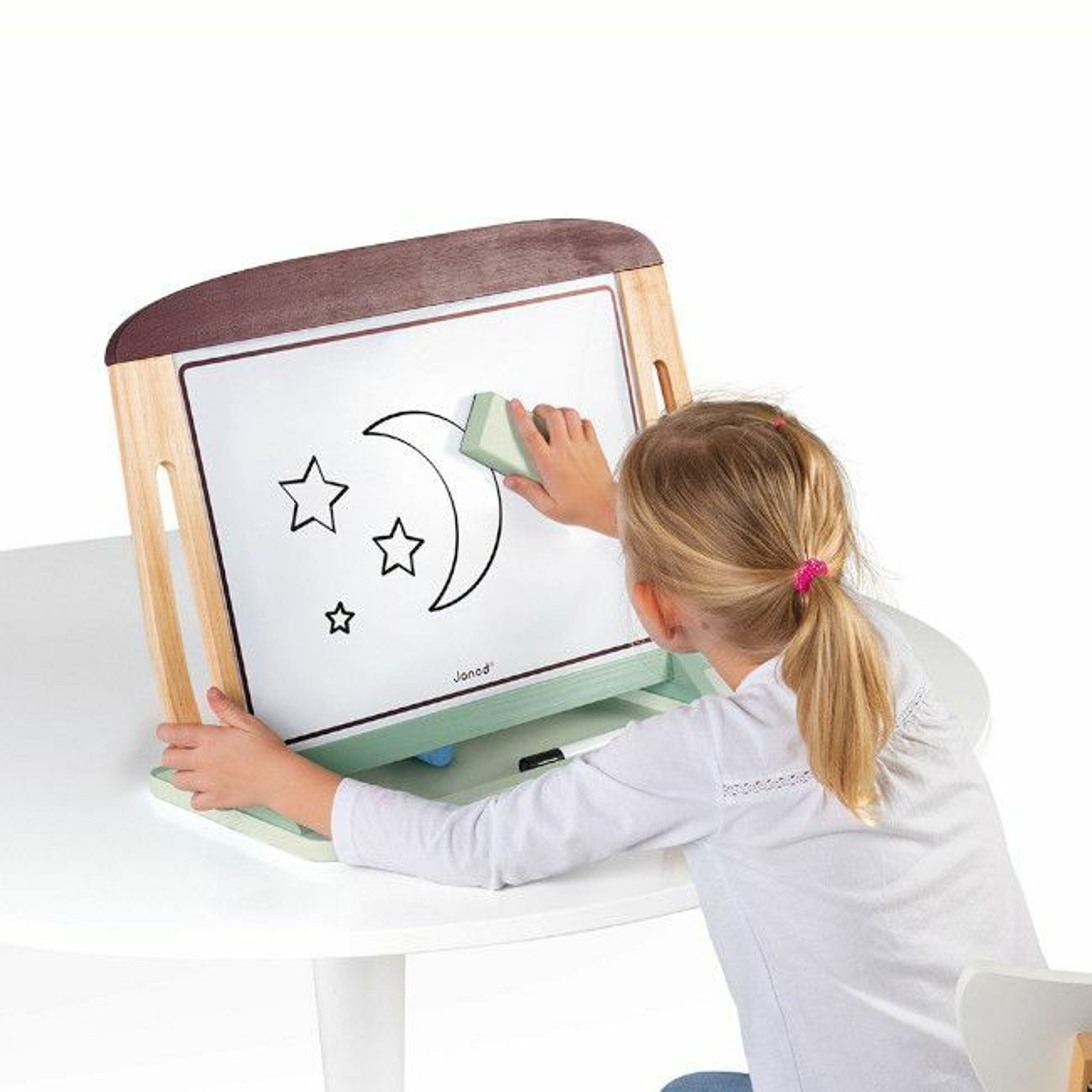 Janod Quadro Dupla Face Magnético em Madeira +3 Anos J09631