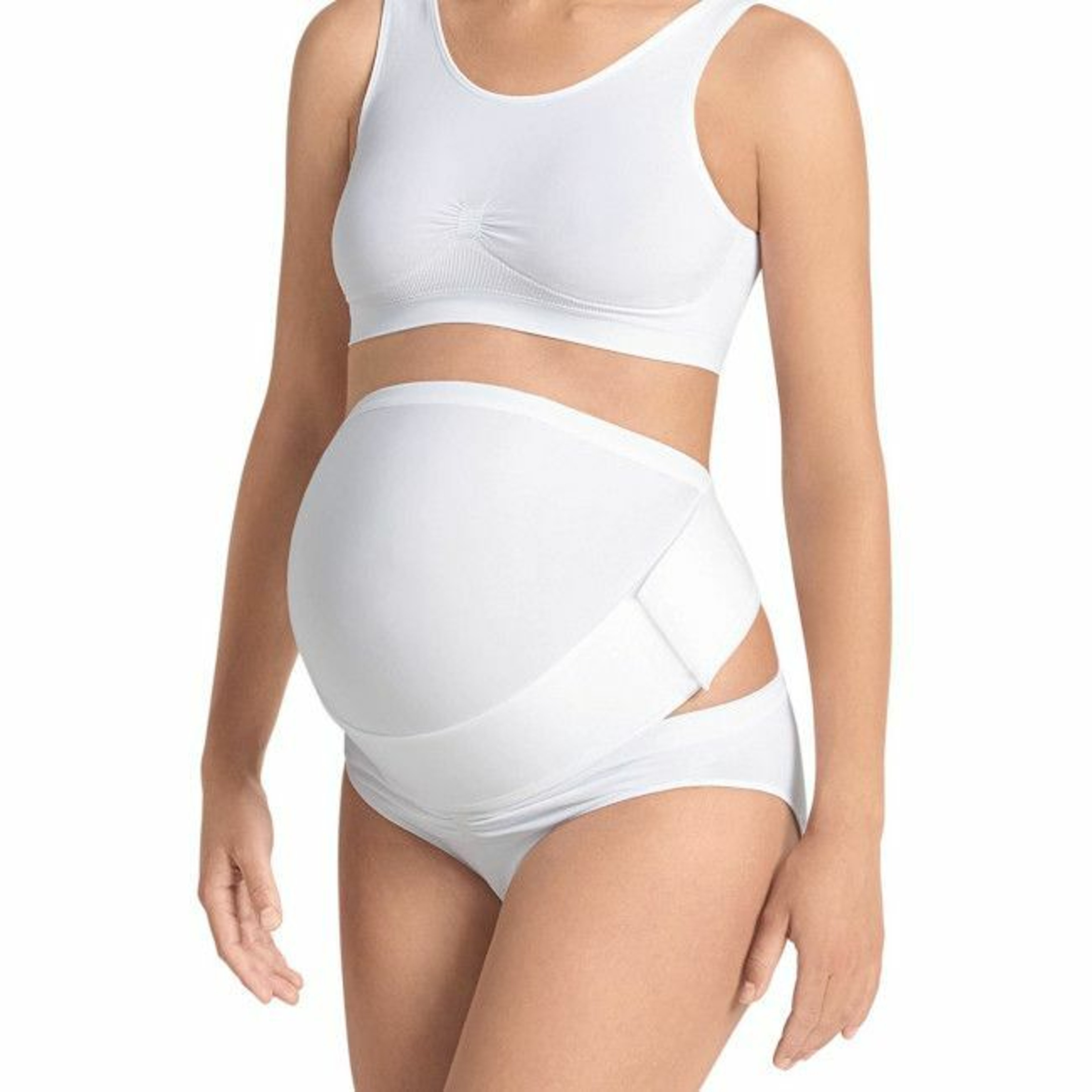 Anita Maternity BabyBelt Pregnancy Support White M 1708
