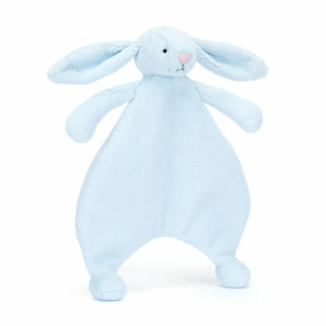 Jellycat Bashful Bunny Comfort Blanket Baby Blue +0M CMF4BB