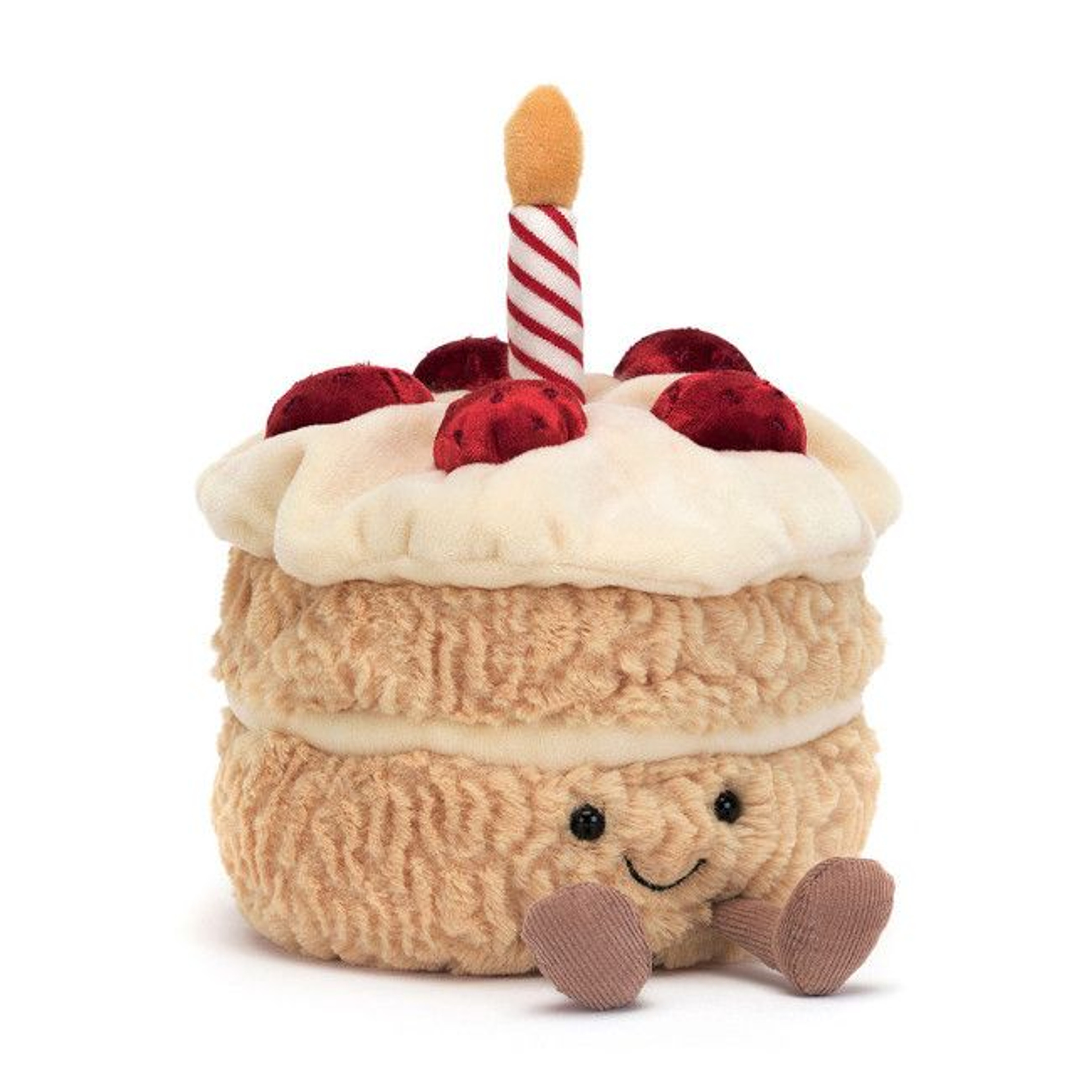 Jellycat Amuseable Birthday Cake Soft Toy 16cm +0M A2BCN